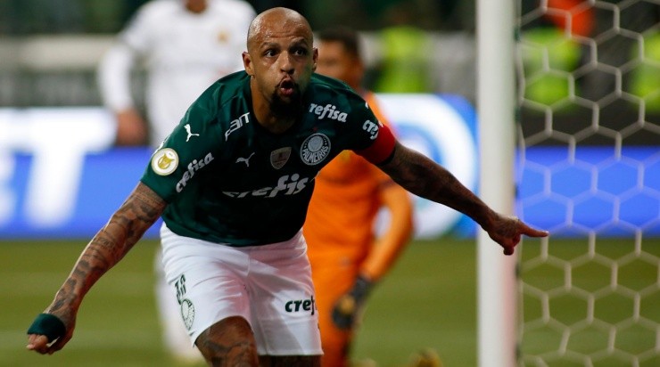 Felipe Melo, volante do Palmeiras (Foto: Getty Images)