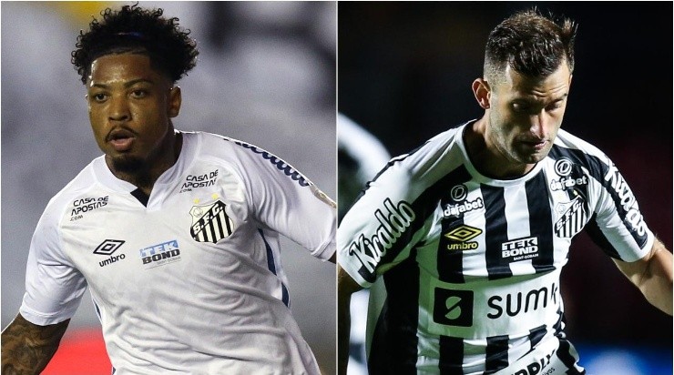 Marinho e Léo Baptistão são as novidades do Peixe (Foto: Getty Images)