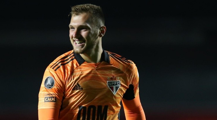 Lucas Perri, goleiro reserva do São Paulo (Foto: Getty Images)