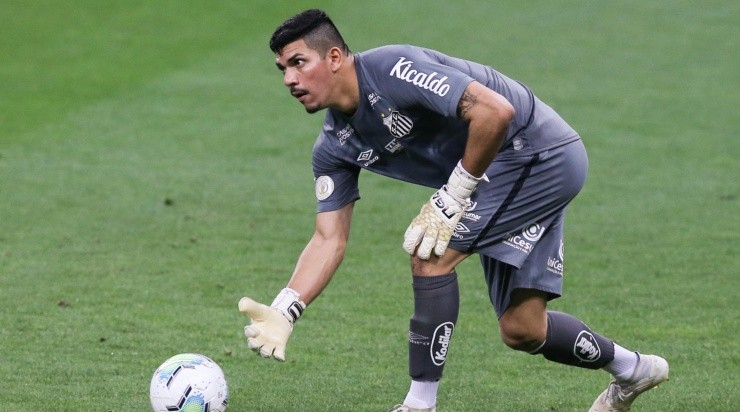 João Paulo, goleiro do Santos (Foto: Getty Images)