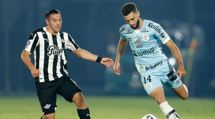 Wagner Leonardo, em campo com a camisa do Santos (Foto: Getty Images)
