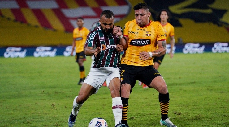 Pineida enfrentou o Fluminense na última edição da Libertadores (Foto: Getty Images)