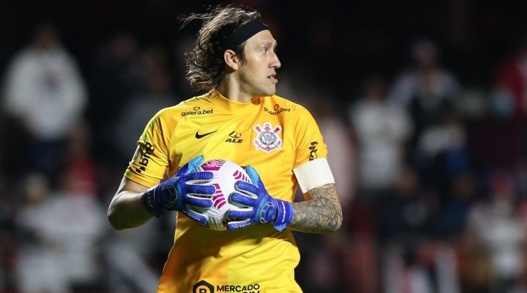 Cássio prorrogou o contrato com o Corinthians (Foto: Getty Images)