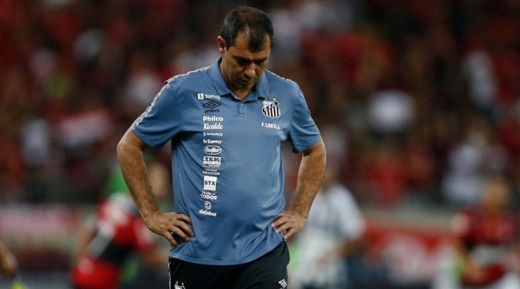 Fábio Carille, treinador do Santos (Foto: Getty Images)
