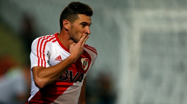 Alario brilhou com a camisa do River Plate (Foto: Getty Images)