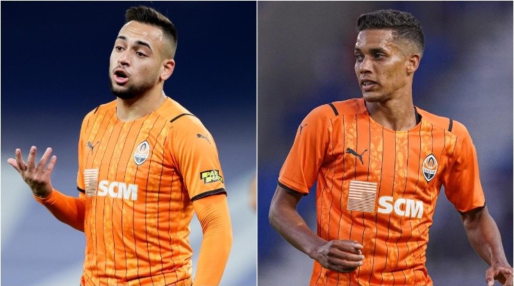 Maycon e Pedrinho estão sendo especulados no Corinthians (Foto: Getty Images)