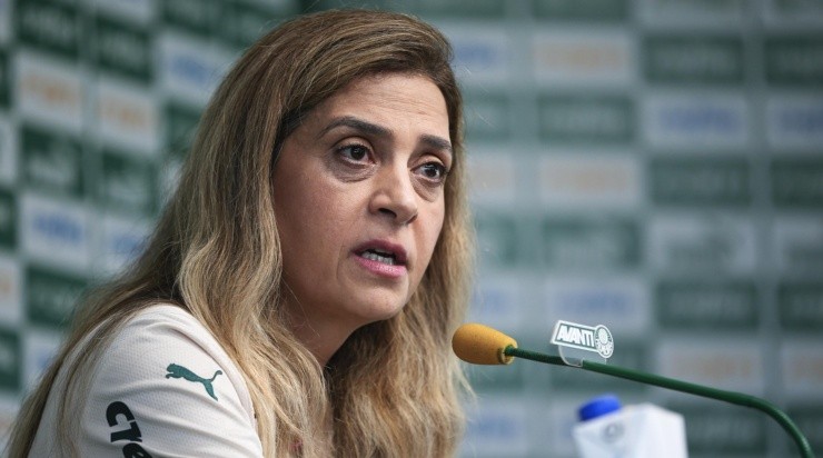 Leila Pereira, presidente do Palmeiras (Foto: Ettore Chiereguini/AGIF)