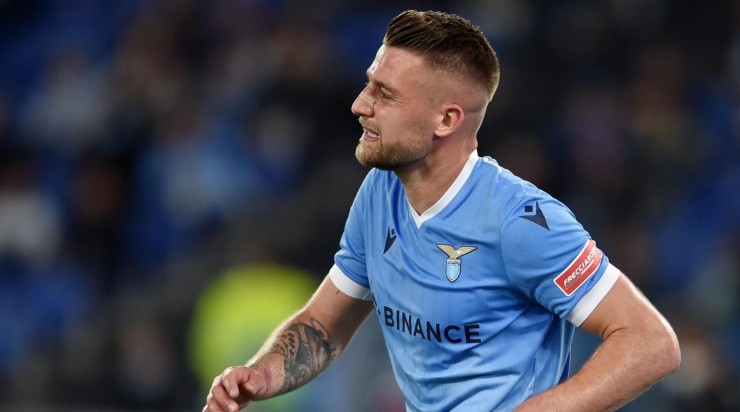 Milinkovic-Savic, em campo pela Lazio (Foto: Getty Images)