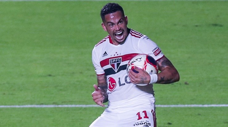 Luciano, atacante do São Paulo (Foto: Getty Images)