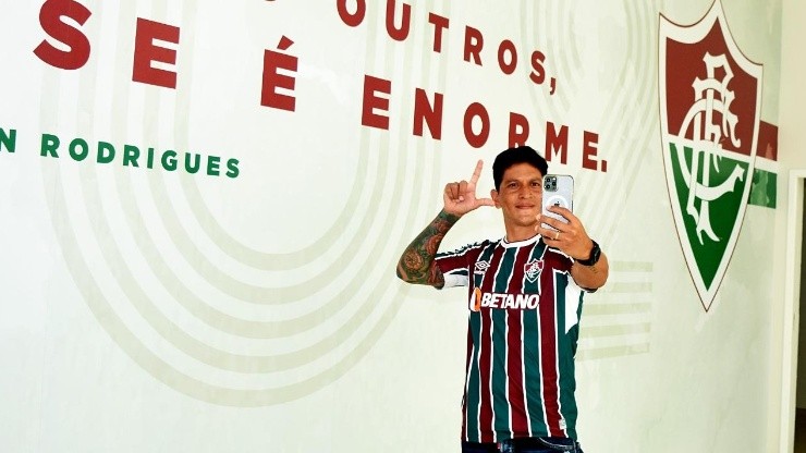 Cano é oficializado pelo Fluminense (Foto: Mailson Santana/FFC)