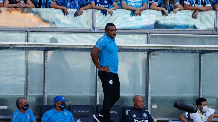 Treinador do Grêmio, Roger Machado