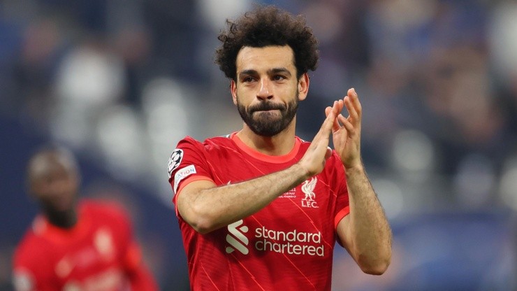 Salah ficou apenas com o vice-campeonato da Champions League (Foto: Getty Images)