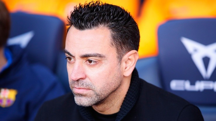 Xavi Hernández, treinador do Barcelona (Foto: Getty Images)