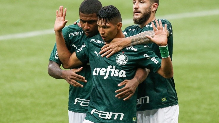 2020 Brasileirao Series A: Palmeiras v Athletico PR  Play Behind Closed Doors Amidst the Coronavirus (COVID - 19) Pandemic