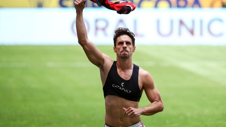 Rodrigo Caio retornou ao Flamengo após 198 dias se recuperando de lesão no joelho