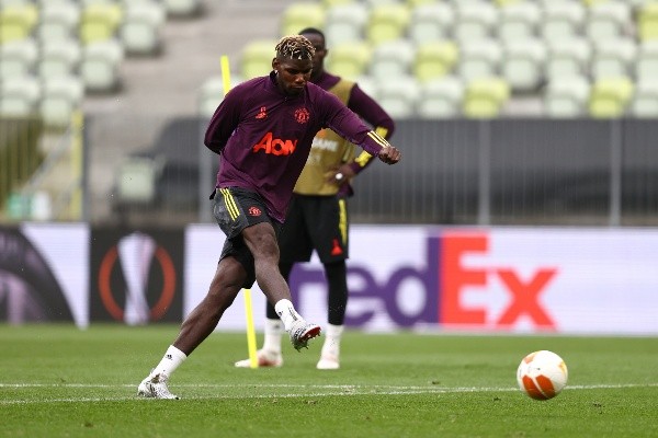 Sessão de treino e conferência de imprensa do Manchester United FC - Final da UEFA Europa League 2021