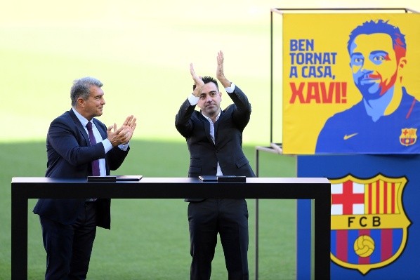 Xavi Hernandez Unveiled As New FC Barcelona FC Head Coach