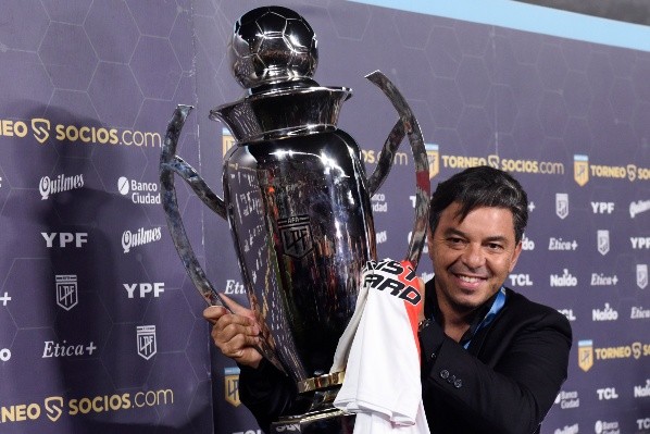 River Plate v Racing Club - Torneo Liga Profesional 2021