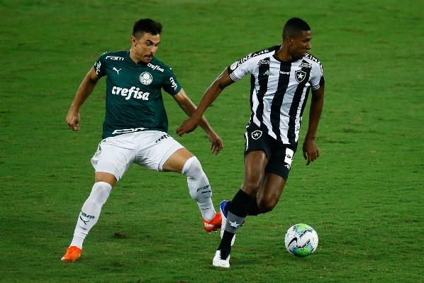 2020 Brasileirao Series A: Botafogo v Palmeiras Play Behind Closed Doors Amidst the Coronavirus (COVID - 19) Pandemic