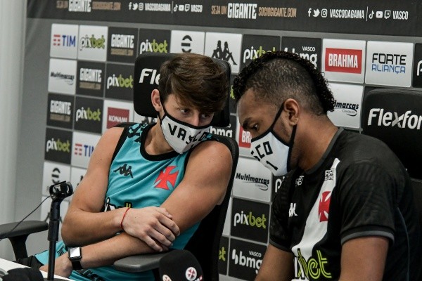 Galarza foi o tradutor de Cangá nesta coletiva de apresentação do equatoriano