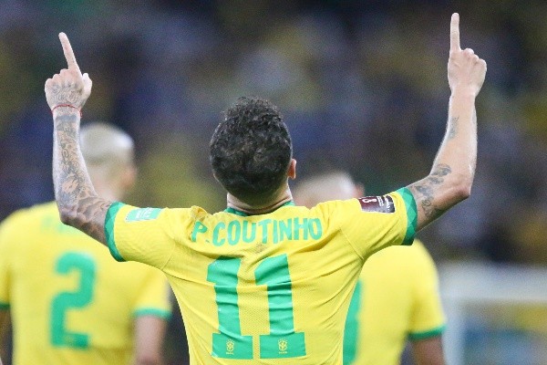 Coutinho voltou a marcar com a camisa da Seleção Brasileira