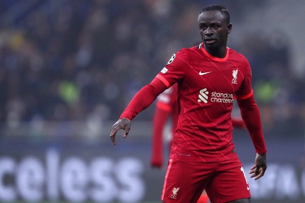 Sadio Mane of Liverpool Fc looks on during the Uefa...