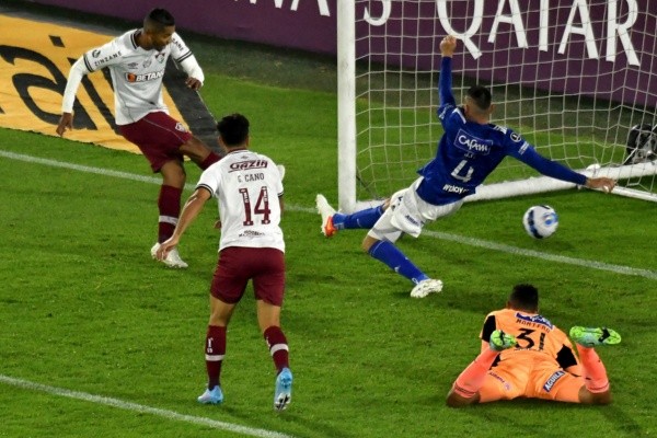 David Braz marcou o gol que deu início a reação do Fluminense