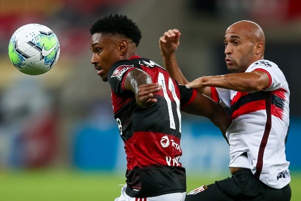 2020 Brasileirao Series A: Flamengo v Atletico GO Play Behind Closed Doors Amidst the Coronavirus (COVID-19) Pandemic