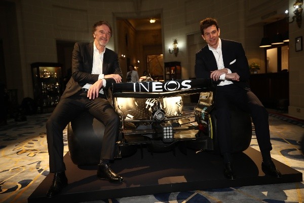 Jim Ratcliffe e Toto Wolff – Getty Imagens